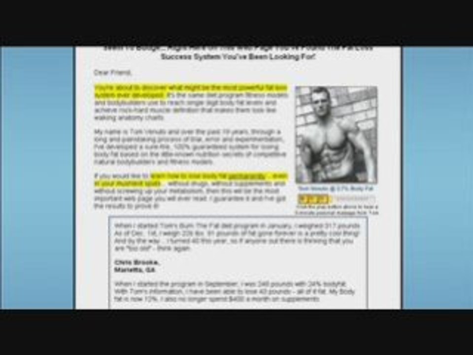 Tom Venuto's Burn The Fat And Feed The Muscle!