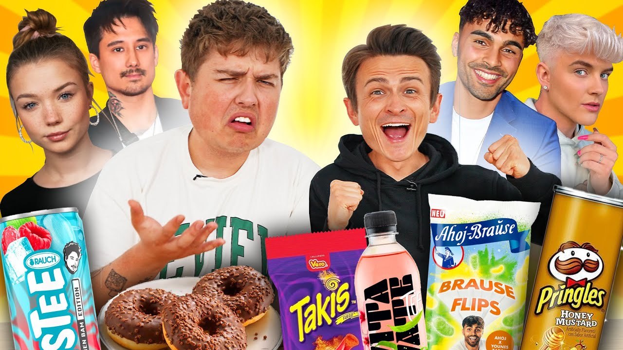 Neue influencer-produkte testen mit smiley: julia beautx, julien bam & mehr