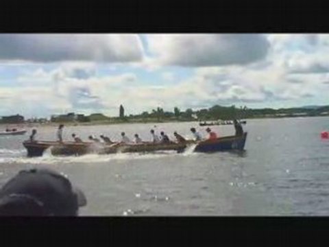 Régates du 29 juillet - slalom à la rame - 2ème vague