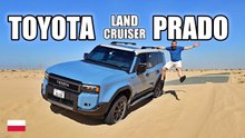 Toyota Land Cruiser Prado 250 w Dubaju: test off-road i jazda próbna