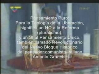 Lectura Del Evengelio Según Hugo Chávez -