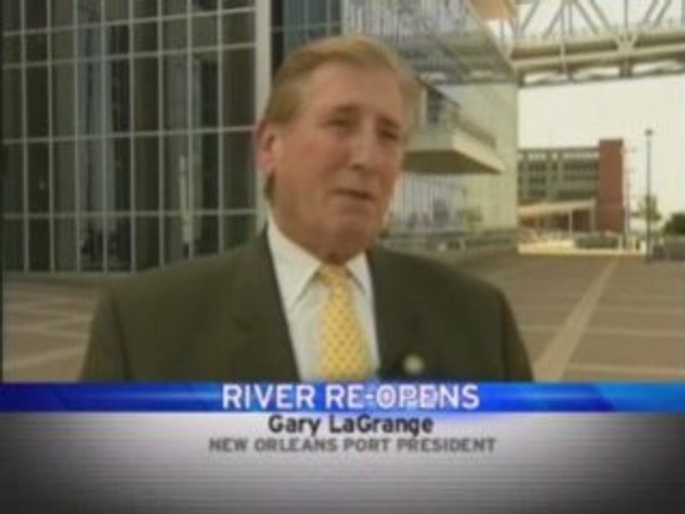 Mississippi River Opened to Ship Traffic