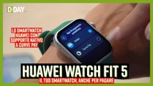 Huawei Watch Fit 5: il tuo smartwatch, anche per pagare