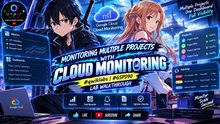 Monitoring Multiple Projects with Cloud Monitoring | #qwiklabs | #GSP090