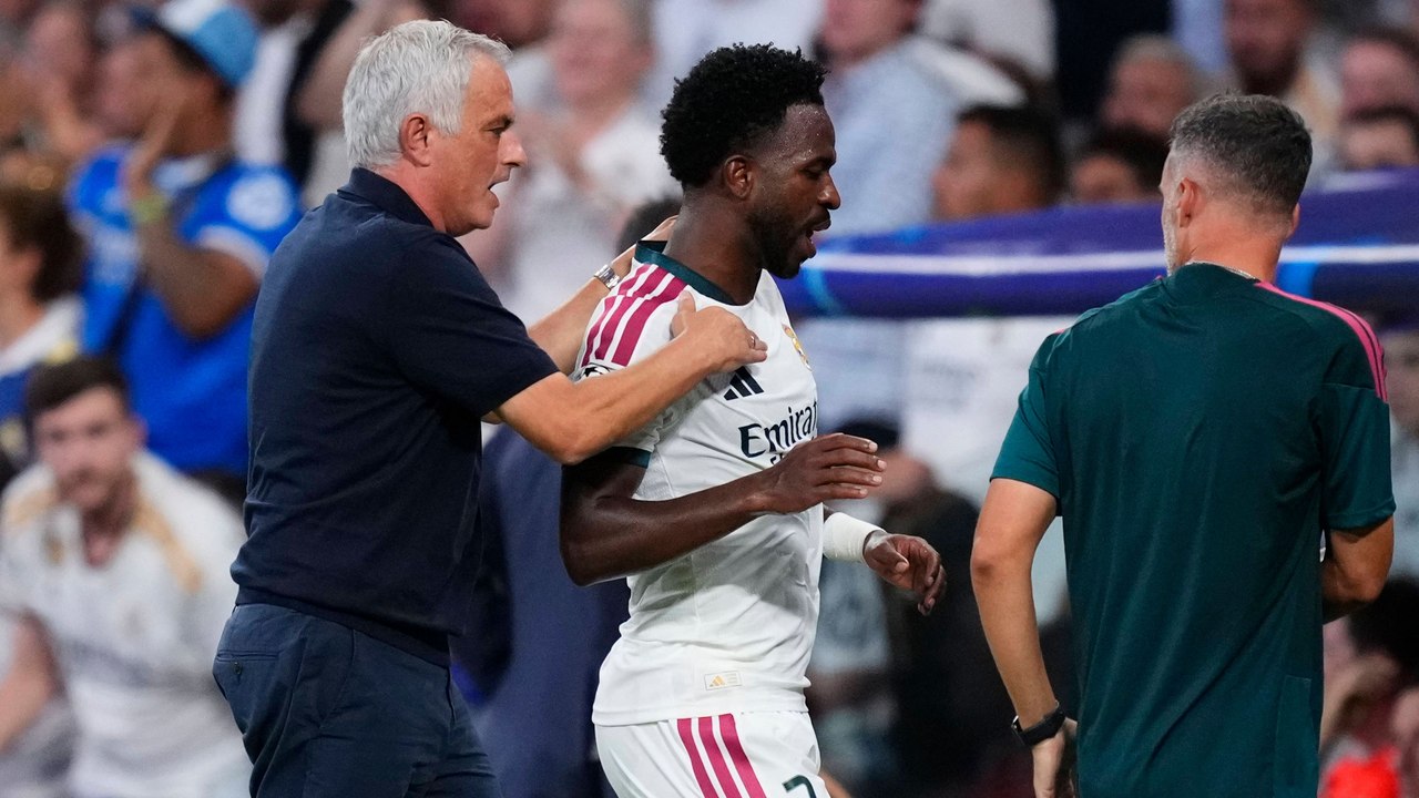 "er ist ein baum mit vielen früchten": mourinho adelt vinicius junior
