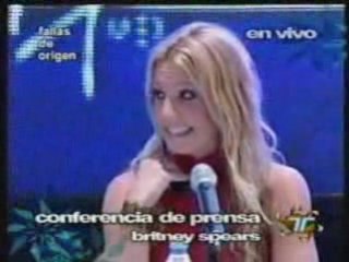 Britney Spears - Press Conference In Mexico City (Part 1)
