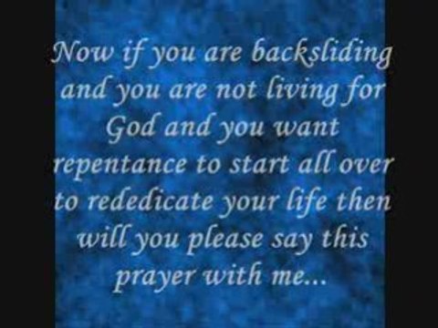 Omara Gospel Ministries Video: Backsliding