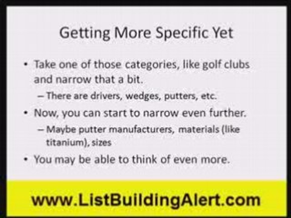 List Building with Article Marketing