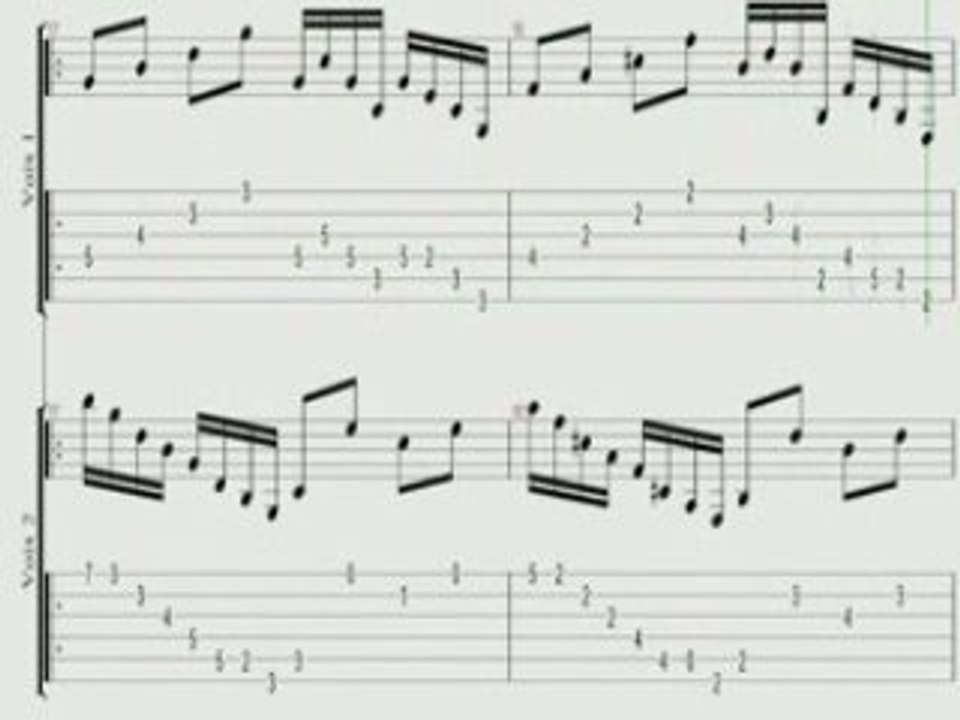 Tout doux (composition guitar pro)