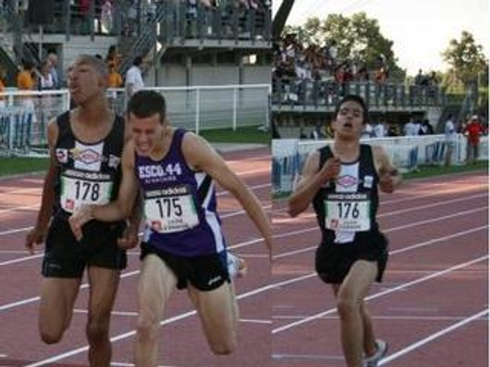 France 1500m steeple cadets FFA 2008 Lyon