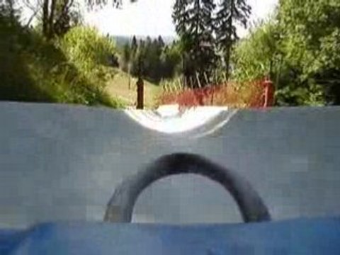 descente en luge d'été au Métabief