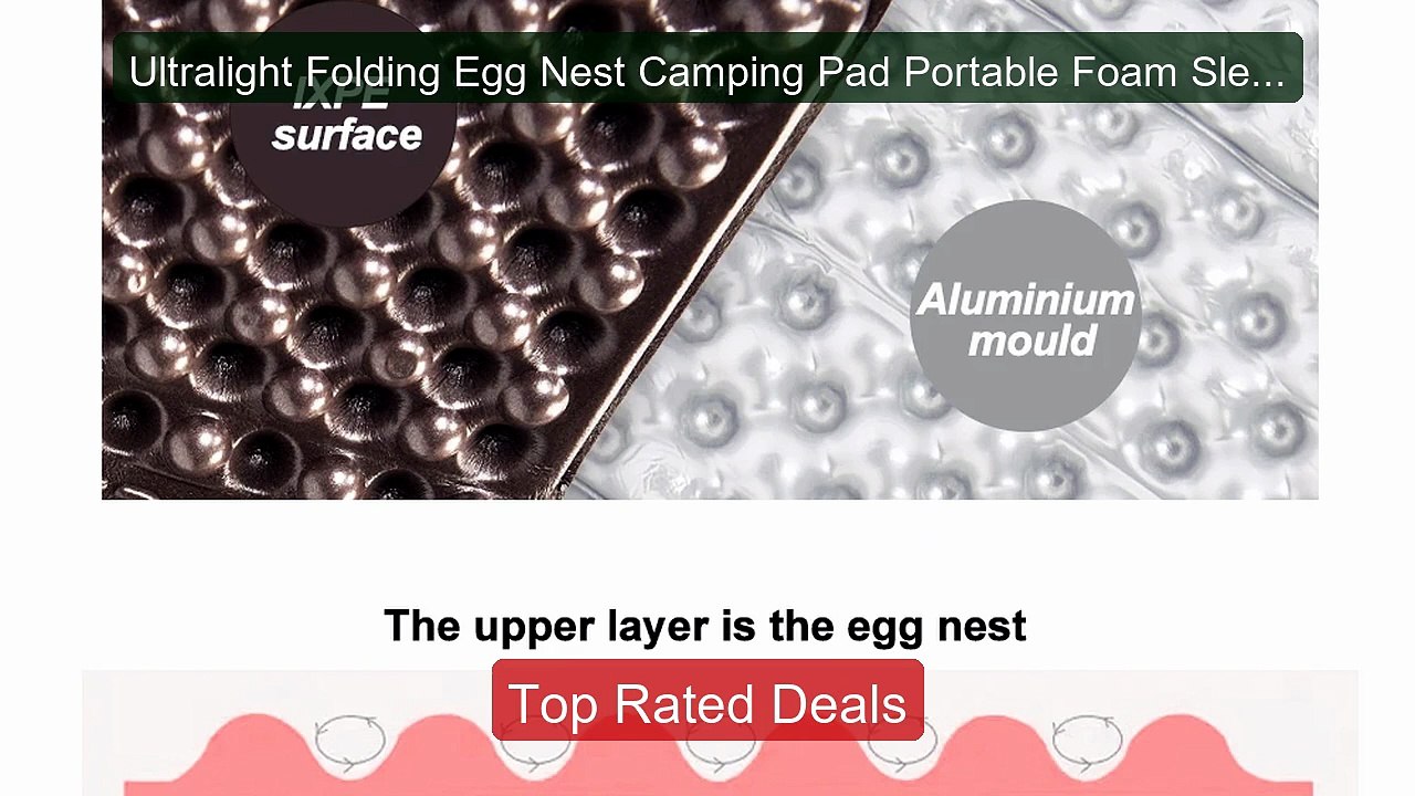 Ultralight Folding Egg Nest Camping Pad Portable Foam Sleeping Mat... -- Best Deal 2026 | Shop Now!