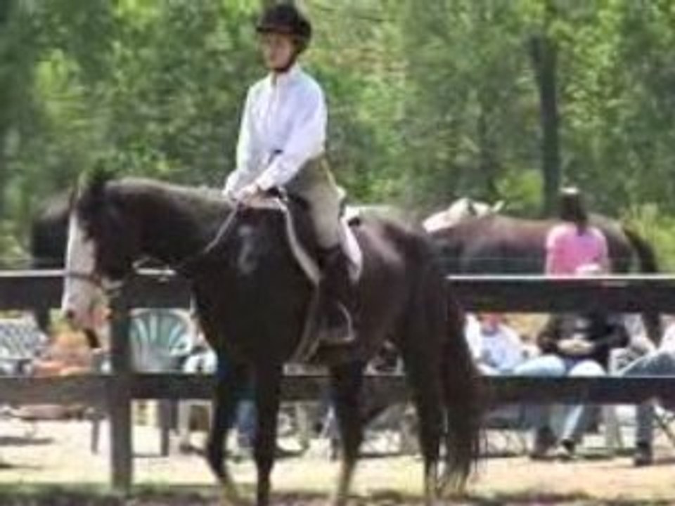 Christa's Unique Riding Technique