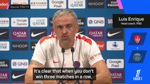 PSG beating Brest is crucial - Enrique