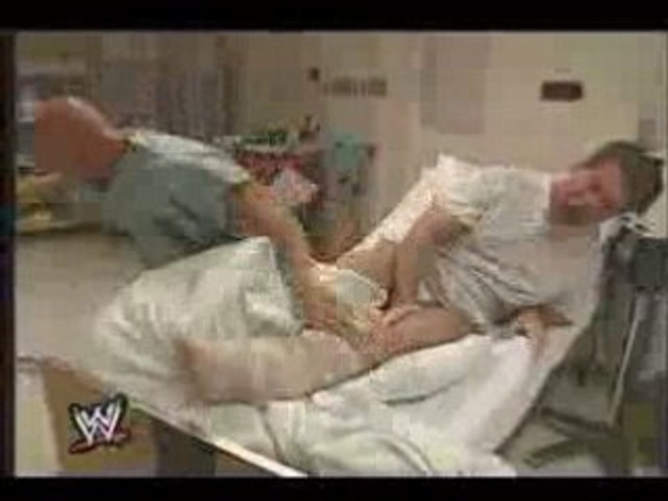 Vince McMahon in the hospital(calling Dr.Austin)