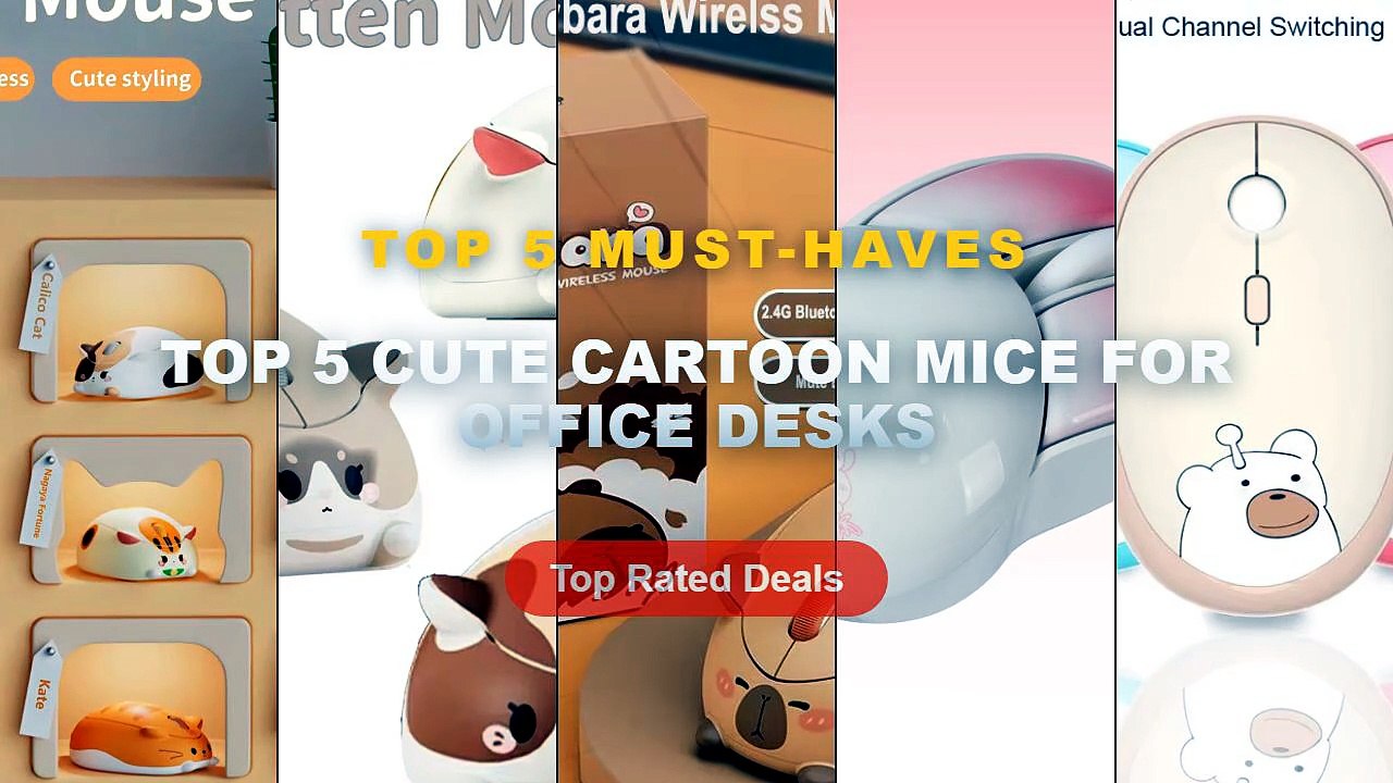 Ultimate Guide to the Best Top 5 Cute Cartoon Mice For Office Desks ...