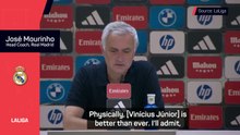 Vini Jr is 'better than ever' - Mourinho
