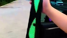 Programmable Flexible LED Display with Custom Text, GIFs & Wireless Control