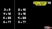 #OnlyForSmartPeople ✋️😏 What 2 Numbers Come Next? 🔢