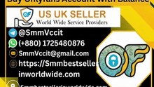 OnlyFans Account With Balance, How to Buy Fast