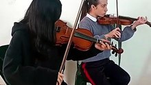 canción del viento violín