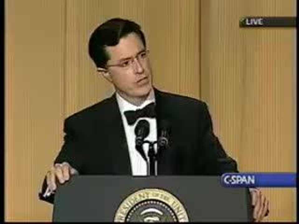 Colbert at WH Correspondents  Dinner