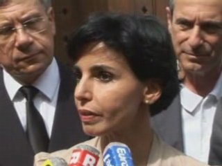 Rachida Dati à la prison Saint-Paul de Lyon