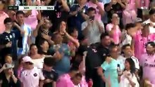 Messi. Pied gauche. À 18 mètres.  Miami prend l'avantage sur Nashville !