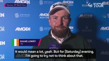 Lowry closing in on dream Irish Open victory