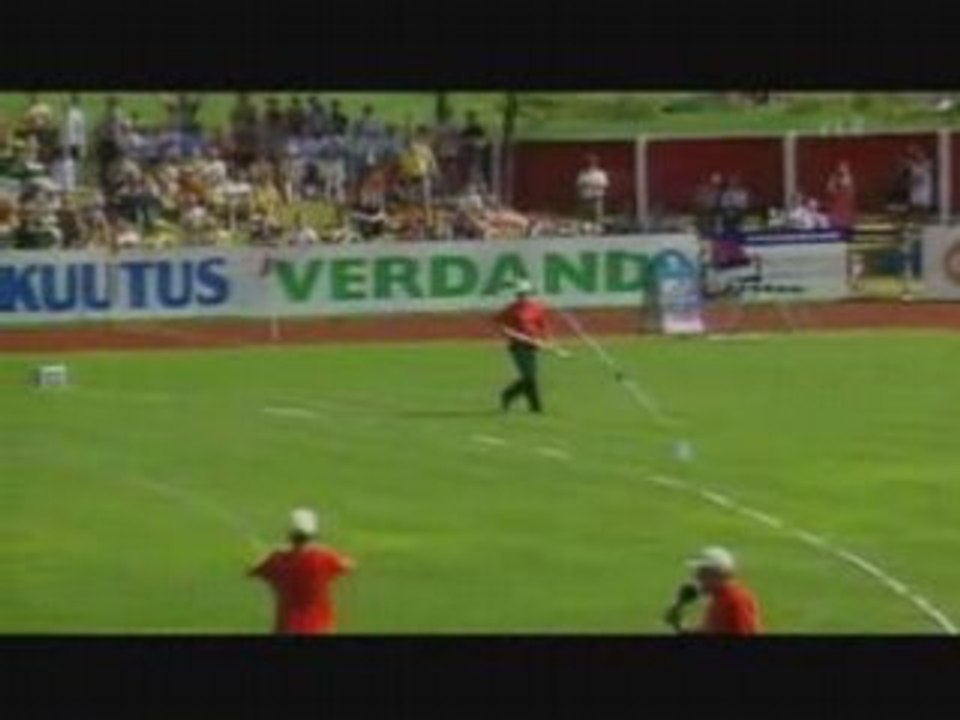 Athle lancer javelot 1999 Aki Parvianen 93,09m
