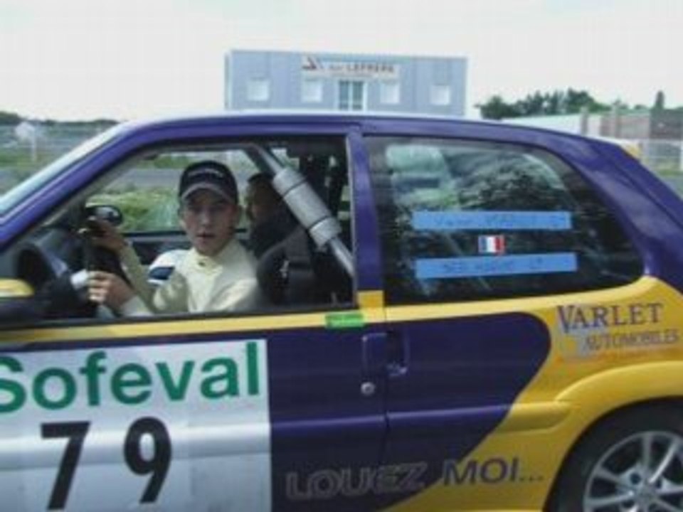 Rallye de blere 2008  MAROT VINCENT ET MAROT SEB