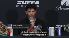 Garcia says experience the difference in Benn demolition