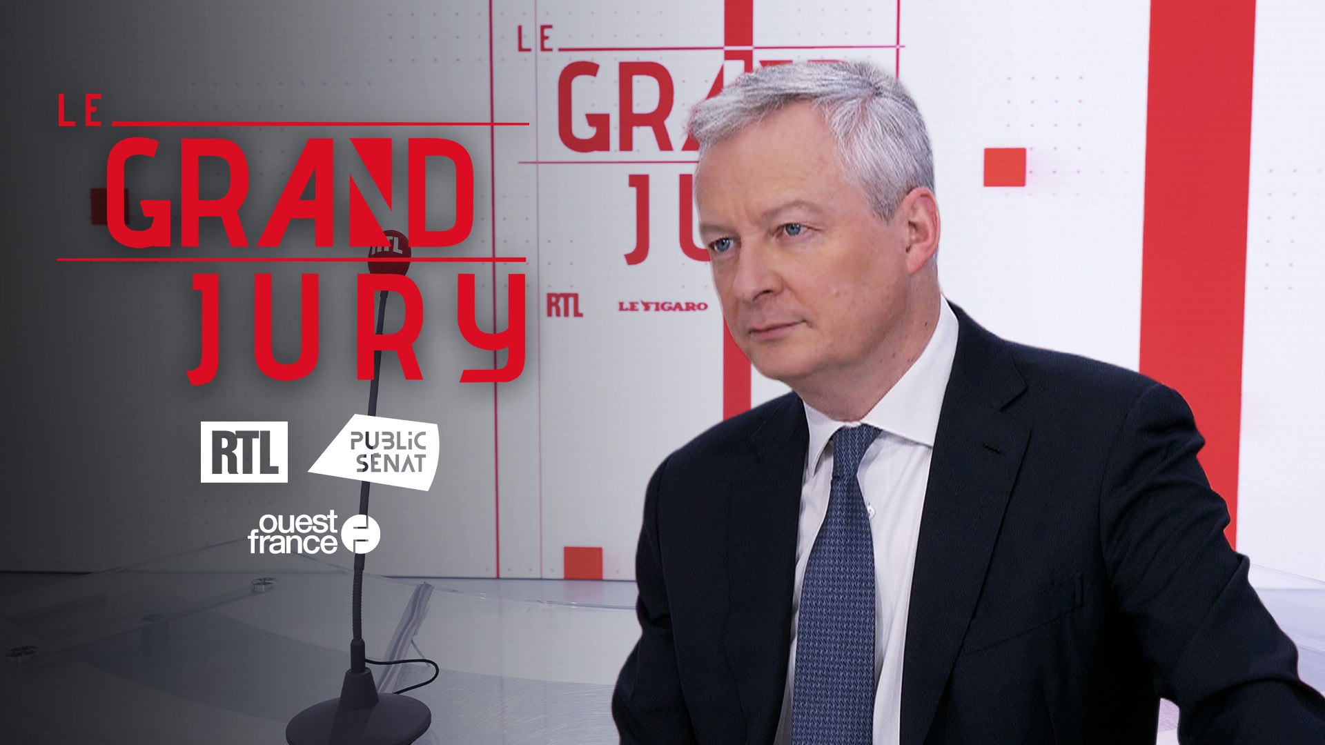 Bruno Le Maire, invité du Grand Jury