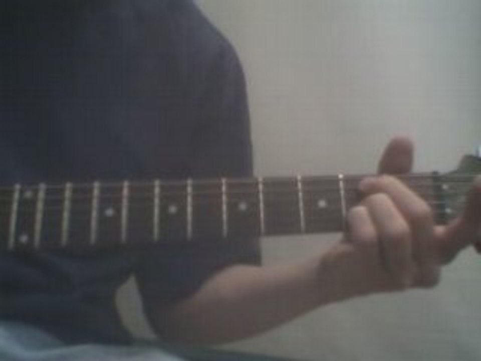 Guitar Chord Progression with delay