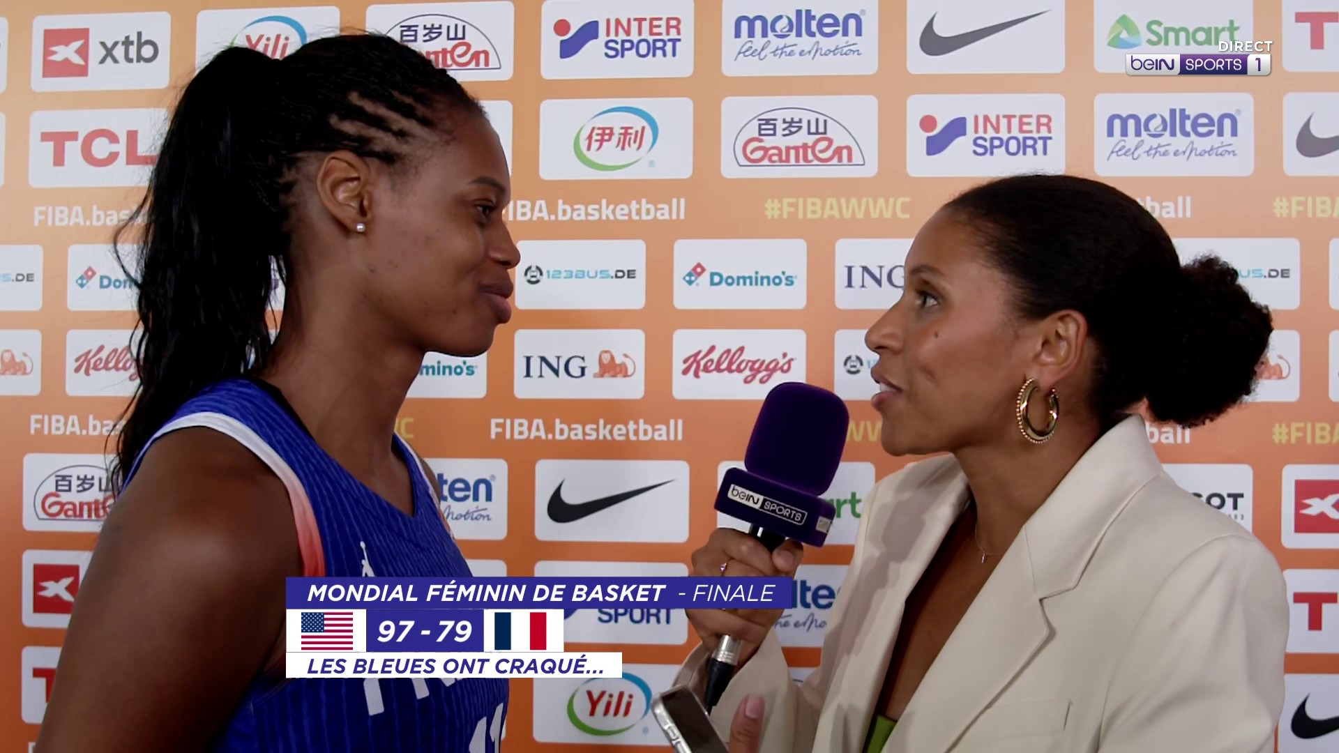 Valériane Ayayi : "On voulait absolument la médaille d'or."