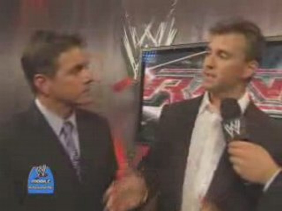 Raw 7_28_08 Adamle And Shane After the Bell