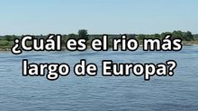 ¿Cuál es el rio más largo de Europa? #curiosidades #datoscuriosos