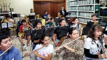 Caemina Burana repaso con Banda Sinfonica