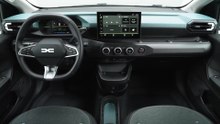 New Dacia Spring Journey version Interior Design in Agave blue