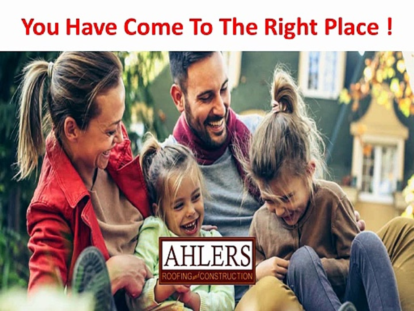 Ahlers Roofing and Construction LLC : Roofing Company in Haltom City, TX