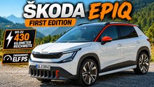 2026 Škoda Epiq First Edition: 55-kWh-Akku und 20-Zoll-Räder
