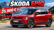 2026 Škoda Epiq in Rot: Elektro-Einstieg ab 25.900 € im Detail