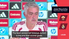 Vinicius needs goals to reach best version - Mourinho