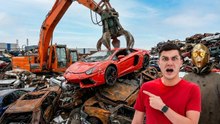 On déniche une voiture de sport abandonnée dans une casse… Va-t-elle redémarrer et rouler ?