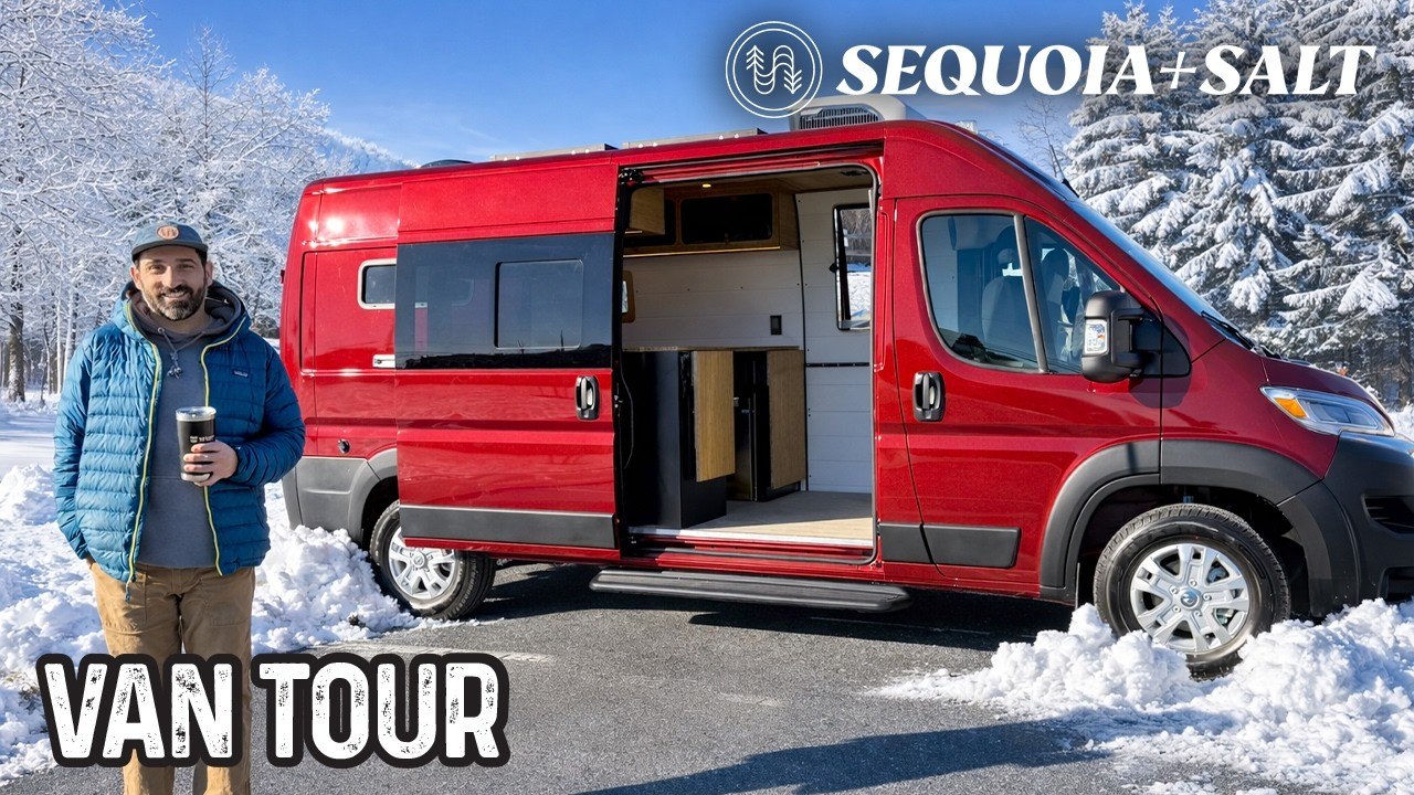 Future-Proof ProMaster RV Build with Open-Concept Front Workspace