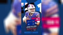 NFL Week 1 MVP: Josh Allen
