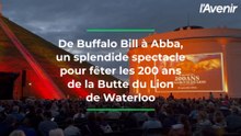 Splendide spectacle pour les 200 ans de la Butte du LIon
