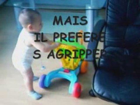 VIDEO DE YANIS AVEC SON TROTTEUR QUI MARCHE