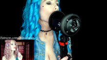 Asmr ear licking tongue fluttering