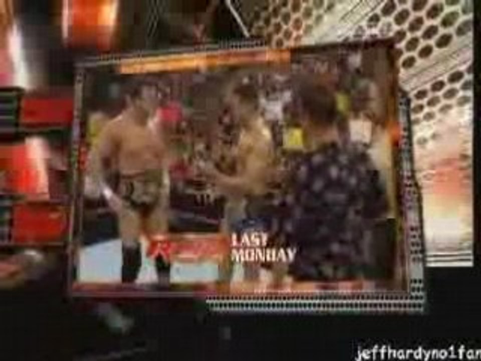 Cole get put in a match - Raw 7 28 08